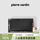 皮爾卡丹錢(qián)包男士真皮長(cháng)款證件銀行卡包頭層牛皮皮夾生日禮物實(shí)用高檔輕奢 黑色-車(chē)縫線(xiàn)設計【禮盒裝】
