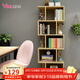 雅美樂(lè ) 書(shū)架落地簡(jiǎn)易組合多層客廳書(shū)房陽(yáng)臺層架儲物置物架子 五層