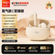 愛(ài)國者（aigo）真無(wú)線(xiàn)藍牙耳機TJ65 半入耳式通話(huà)降噪音樂(lè )運動(dòng)跑步游戲電競長(cháng)續航耳機 奶茶膚