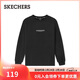斯凱奇（Skechers）男女同款休閑針織長(cháng)袖T恤衫L325U096