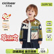齊齊熊（ciciibear）[駿馬福裳][5K耐磨]齊齊熊男童開(kāi)衫毛衣冬款寶寶上衣兒童外套女童