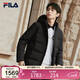 FILA 斐樂(lè )官方男士羽絨服鴨絨2025秋冬基礎休閑舒適保暖連帽上衣