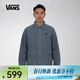 萬(wàn)斯（VANS）2026年男子DENIM LOGO COACH夾克 VN000TJ7GLX M
