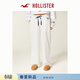 HOLLISTER美式經(jīng)典直筒睡褲舒適外穿遛彎褲26春女裝346-5085 白色波點(diǎn) XS (160/64A)標準版