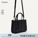 PEDRO甜巧系列經(jīng)典格紋小方包手提單肩斜挎女包PW2-55210035 黑色 XS