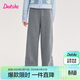 笛莎（DEESHA）童裝女童褲子2025冬季款大童女孩兒童洋氣長(cháng)褲休閑褲直筒褲