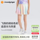 moodytiger【仙女家族】女童短裙柔軟親膚夏季兒童裙子防走光印花運動(dòng)半身裙