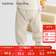巴拉巴拉寶寶褲子男童長(cháng)褲秋冬女童加絨褲嬰兒pp褲外穿萌