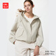 優(yōu)衣庫女裝休閑連帽短外套26春夏新款481600 31 米色 M
