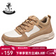 金猴男鞋潮流運動(dòng)休閑鞋時(shí)尚百搭耐磨單鞋男 Q28174 小麥色 41