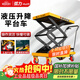 弧力手動(dòng)液壓升降平臺車(chē)小型升降機移動(dòng)手推小推車(chē)電動(dòng)升降液壓升降機 150KG-升0.72m【臺面700*450】