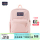 JANSPORT杰斯伯雙肩包女包26L厚底男旅行簡(jiǎn)約旅行包背包學(xué)生書(shū)包 7ZNZ7N8 蜜蠟粉-側袋+隔層+厚底