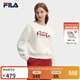 FILA 馬上起飛|斐樂(lè )官方女裝套頭衛衣2026春季新年時(shí)尚針織長(cháng)袖上衣 云菇白-WT S 160/80A/S
