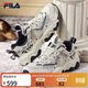 斐樂(lè ) 斐樂(lè )官方男鞋FLUID 5復古運動(dòng)鞋貓爪鞋休閑老爹鞋 銀綠色/高調灰-SH 42