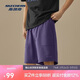 斯凱奇夏季男寬松休閑舒適簡(jiǎn)約經(jīng)典百搭純色運動(dòng)短褲L225M184