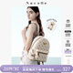 紐芝蘭（NUCELLE）雙肩包女2026新款輕奢時(shí)尚背包大學(xué)生書(shū)包飛馬女包開(kāi)學(xué)季生日禮物