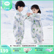 良良（liangliang）嬰兒睡袋夏季空調房防踢被寶寶純棉可拆袖兒童睡袋 林中歌·寒冬款【適合10-15℃】 M（建議身高70-85cm）