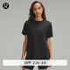 lululemon丨All Yours 女士 T 恤 *棉 LW3ES5S 短袖 黑色 XS /4