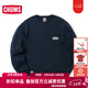 CHUMS洽洽鳥(niǎo) 戶(hù)外休閑百搭凈版口袋棉質(zhì)舒適圓領(lǐng)衛衣休閑衣CH00-1365 1417/N001 M
