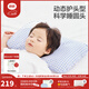 良良（liangliang）嬰兒枕頭科學(xué)塑型0-3-6歲兒童枕定型枕糾正頭型睡圓頭套四季禮盒 【科學(xué)護型】 3-6歲小萌虎 雙枕套