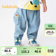 巴拉巴拉寶寶褲子男童牛仔褲2025夏季外穿時(shí)尚潮【商場(chǎng)同款】200225108101
