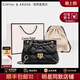 CinvaiKrose官方店小c&k包包女包2026新款菱格鏈條包斜挎包生日情人節520禮物 黑色Black【送女友老婆女生禮物走心】 小眾輕奢高級感品牌百搭腋下包