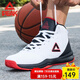 匹克籃球鞋男2021春夏防滑減震男士運動(dòng)鞋籃球外場(chǎng)鞋DA061201 大白/殷紅 43