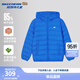 Skechers斯凱奇小暖寶羽絨服男童女童外套保暖秋冬童裝P424K076/P425K050 公主藍/007G 120