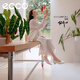 愛(ài)步（ECCO）單鞋女 26年夏季新款輕奢商務(wù)通勤羊皮淺口粗跟高跟鞋 麗芙250613 冰白色25061301017 36