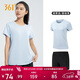 361°跑步運動(dòng)套裝女士夏季衣服新款休閑短袖短褲兩件套662414001H-5