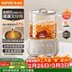 蘇泊爾（SUPOR）全玻璃養生壺 煮茶壺1L迷你養生杯煮茶器花茶壺 恒溫壺 母嬰級 保溫燒水壺0膠水 SW-10Y08QA