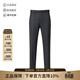 杰尼亞（Zegna）新品 男士羊毛西褲西裝褲長(cháng)褲男裝禮物男 75TB12 840F03A8 黑色 48 /m