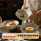 舍里日式陶瓷拉面碗復古餐具斗笠碗2026新款家用大號湯碗泡面碗釉下彩 【8英寸面碗】混合四個(gè)裝