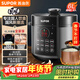 蘇泊爾（SUPOR）【廚房好年貨】國風(fēng)系列電壓力鍋6L大容量智能預約 煲湯小米粥雙膽 60YC8086電飯煲高壓鍋6-8人