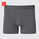 優(yōu)衣庫男裝針織短褲/普通腰男士?jì)妊?6春夏新款482596 479495 482596/07青灰色 XL