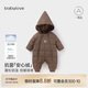 babylove【安心絨】嬰兒羽絨連體衣冬防寒外出衣服服新年加厚寶寶保暖哈衣