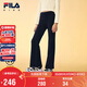 FILA【斐暖功能】斐樂(lè )兒童童裝2025年冬季女童微喇打底褲