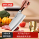 京東京造 9系菜刀 刀具切菜肉廚師專(zhuān)用【9鉻鋼材】花梨木柄切片刀
