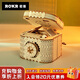 若客（ROKR）創(chuàng  )意密碼盒 解密機關(guān)盒積木拼圖diy手工拼裝模型求婚告白生日禮物