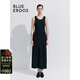 BLUE ERDOS【明星同款】連衣裙女裝夏季優(yōu)雅顯瘦無(wú)袖小黑裙長(cháng)裙B245D6003 黑 M