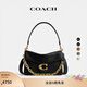 蔻馳（COACH）【明星同款】女士Chain TABBY 26號鏈帶單肩包斜挎包女包 B4/黑色
