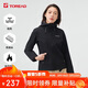探路者（TOREAD）軟殼服女 秋冬戶(hù)外防風(fēng)保暖加絨軟殼衣徒步旅行夾克衫登山服外套
