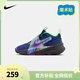 NIKE 耐克兒童籃球運動(dòng)鞋TEAM HUSTLE D12魔術(shù)貼易穿脫男女童實(shí)戰球鞋 HV2290-400 29.5 【建議腳長(cháng)18cm】