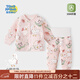童戀初心寶寶秋衣套裝春秋季嬰兒衣服純棉兒童分體保暖內衣夾棉男女童冬季