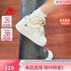 卡帕（Kappa）官方學(xué)生運動(dòng)鞋子女小花板鞋女春季透氣百搭小白鞋 水綠色 39
