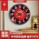 北極星創(chuàng  )意卡通水果掛鐘表客廳臥室簡(jiǎn)約現代兒童房掛墻裝飾櫻桃時(shí)鐘廚房 北極星155黑色-靜音機芯 手動(dòng)對時(shí) 8英寸 (直徑20厘米)偏小