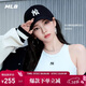 MLB帽子男女款棒球帽軟頂鴨舌帽運動(dòng)帽KARINA同款3ACP6601N-50BKS-F