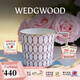 Wedgwood金粉年華午夜藍馬克杯骨瓷咖啡杯茶水杯精致好禮 金粉年華鎏金紅馬克杯1個(gè)300ml