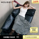 moussy 女裝新品文藝感不規則格紋半身裙028ISA30-3021 165花紋灰色 S