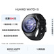 華為 【送禮送健康】HUAWEI WATCH 5 46mm基礎款深錆色不銹鋼表殼蒼穹黑首創(chuàng  )X-TAP智感窗eSIM通信手表